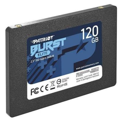Накопичувач SSD 2.5&quot; 120GB Burst Elite Patriot (PBE120GS25SSDR)