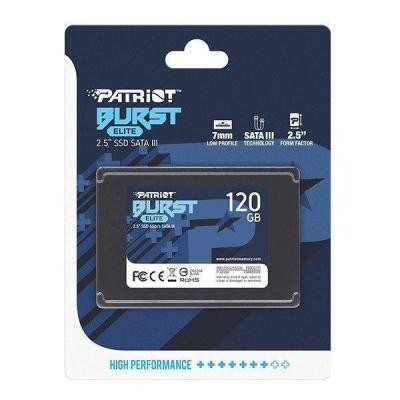 Накопичувач SSD 2.5&quot; 120GB Burst Elite Patriot (PBE120GS25SSDR)