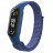 Ремінець до фітнес браслета Armorstandart нейлоновий для Xiaomi Mi Band 7/6/5/4 Blue (ARM67841)