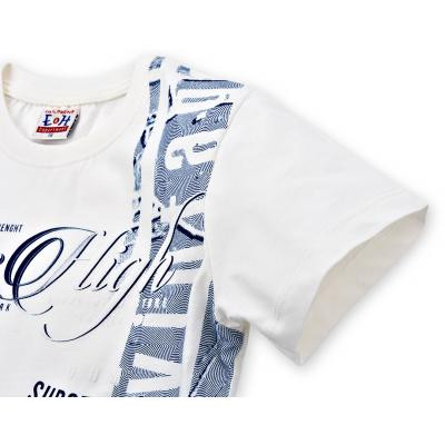 Футболка дитяча Breeze &quot;Jeans High&quot; (8757-128B-cream)
