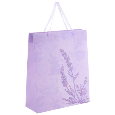 Подарунковий пакет Axent пластиковий Lavender-3, 32х27 см (8504-35-A)