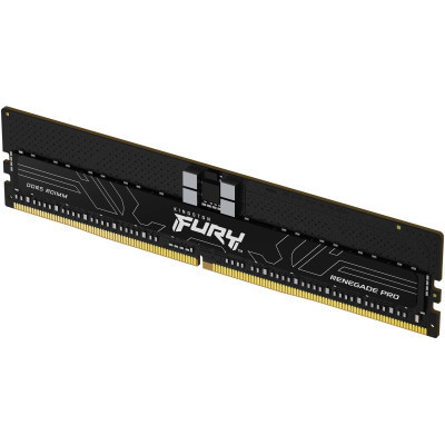 Модуль пам&#039;яті для сервера Kingston 128GB 6000MT/s DDR5 ECC Reg CL32 DIMM (Kit of 4) FURY Renegade Pro EXPO (KF560R32RBEK4-128)