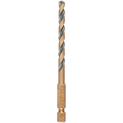 Свердло DeWALT по металу EXTREME IMPACT Black&amp;Gold, HSS-G, 5,5 х 98 х 59 мм, 1 шт. (DT20607)