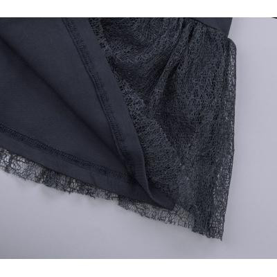 Плаття дитяче Breeze з мереживною спідницею &quot;Chocolate&quot; (9637-92G-blue)