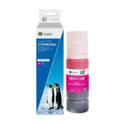 Чорнило G&amp;G Epson L15150/15160 Magenta pigm (G&amp;G-C13T06C34A)