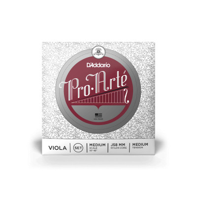 Струни для альта D&#039;Addario Pro-Arte Viola String Set Medium Scale Medium Tension (J58 MM)