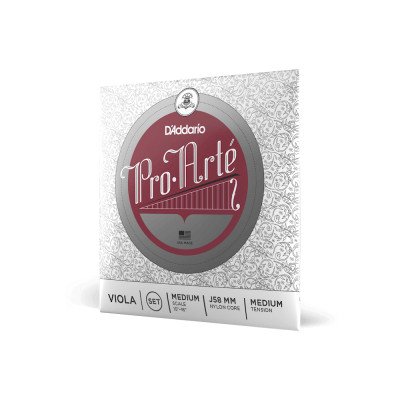 Струни для альта D&#039;Addario Pro-Arte Viola String Set Medium Scale Medium Tension (J58 MM)