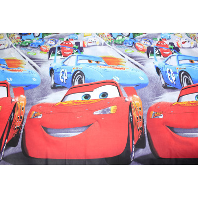 Постільна білизна MirSon Бязь Ranforce Elite 17-0260 Red Car 110х140 (2200004661384)