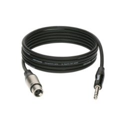Мікрофонний кабель Klotz GRG1F Greyhound Microphone Cable Female XLR Balanced Jack 3 m (229595)