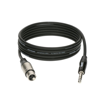 Мікрофонний кабель Klotz GRG1F Greyhound Microphone Cable Female XLR Balanced Jack 3 m (229595)