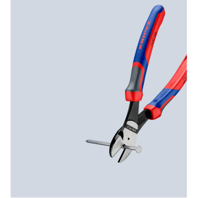 Кусачки KNIPEX бокові посилені 200мм (74 02 200)