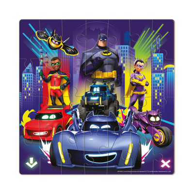 Пазл DoDo на 28 елементів Batwheels. Скликаю всіх бетмобілістів (200555)