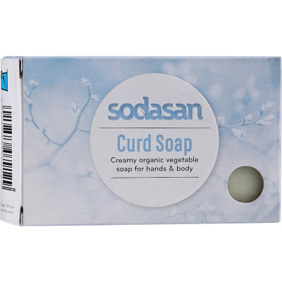 Тверде мило Sodasan органічне для чутливої шкіри Неароматизоване 100 г (4019886079129)