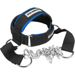 Манжета для тяги Power System PS-4039 Head Harness для шиї Black/Blue (PS-4039_Black-Blue)