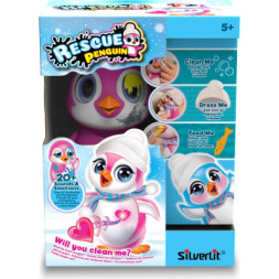 Інтерактивна іграшка Silverlit Врятуй Пінгвіна рожева (88651)