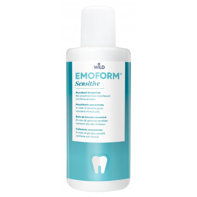 Ополіскувач для порожнини рота Dr. Wild Emoform Sensitive Для чутливих зубів 400 мл (7611841702218)