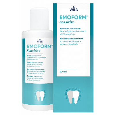 Ополіскувач для порожнини рота Dr. Wild Emoform Sensitive Для чутливих зубів 400 мл (7611841702218)