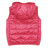 Жилет дитячий Kurt пуховий з капюшоном (V-HT-580T-116-pink)