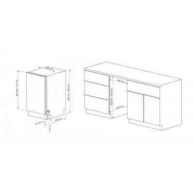 Посудомийна машина Eleyus DWB 45036
