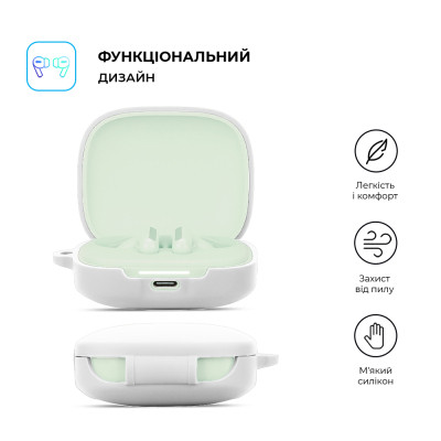 Чохол для навушників Armorstandart Hang Case для Xiaomi Redmi Buds 6 White (ARM83393)