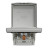 Розетка Schneider Electric ASFORA з кришкою IP44, алюміній (EPH3100361)