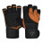 Рукавички для фітнесу RDX Micro Tan/Black Plus S (WGM-L4TN-S+)