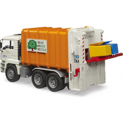Спецтехніка Bruder Сміттєвоз MAN TGA 1:16 (02772)