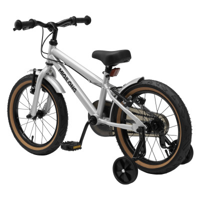 Дитячий велосипед Miqilong ST 16&quot; срібний (RBB-ST16-SILVER)