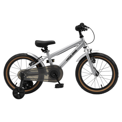 Дитячий велосипед Miqilong ST 16&quot; срібний (RBB-ST16-SILVER)