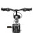 Дитячий велосипед Miqilong ST 16&quot; срібний (RBB-ST16-SILVER)