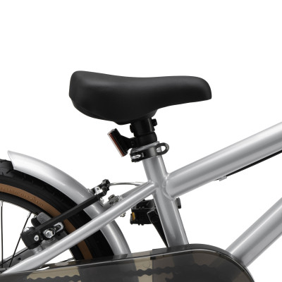 Дитячий велосипед Miqilong ST 16&quot; срібний (RBB-ST16-SILVER)
