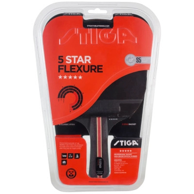 Ракетка для настільного тенісу Stiga Flexure 5 Star FL (1215-4016-01) (931285)