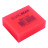 Гумка Buromax NEON, прямокутна 40x35x14 мм, м&#039;який пластик, асорті кольорів (BM.1123)
