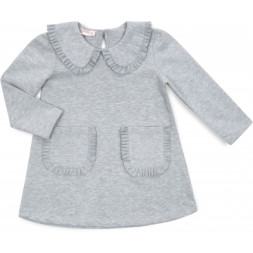 Плаття дитяче POP FASHION з кішеньками (6732-92G-gray)