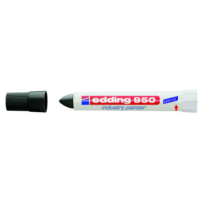 Маркер Edding Спеціальний промисловий маркер-паста Industry Painter 950 10 мм Чорний (e-950/01)