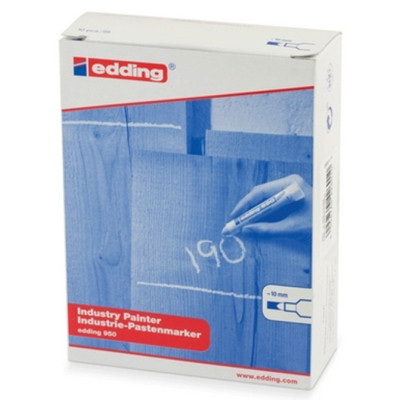Маркер Edding Спеціальний промисловий маркер-паста Industry Painter 950 10 мм Чорний (e-950/01)