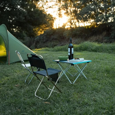 Туристичний стіл Naturehike NH19Z008-Z алюміній Розмір L сірий (6927595750872)