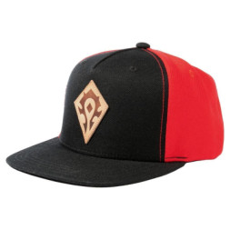 Кепка Jinx World of Warcraft - Horde Leather Emblem Snapback Hat (JINX-11992)