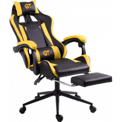 Крісло ігрове GT Racer X-2323 Black/Yellow