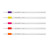 Лайнер UNI набір Emott Passion Color 0.4 мм 5 кольорів (PEM-SY/5C.02PC)