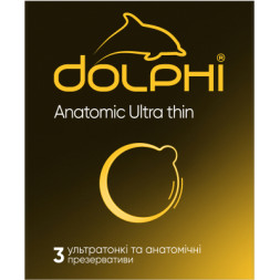 Презервативи Dolphi Anatomic Ultra Thin 3 шт. (4820144770531)