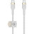 Дата кабель USB-C to USB-C 2.0m 60W White Belkin (CAB011BT2MWH)