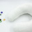 Подушка MirSon для подорожей №8747 Velvet Line 28-0001 White 50% Memory (2200006348320)