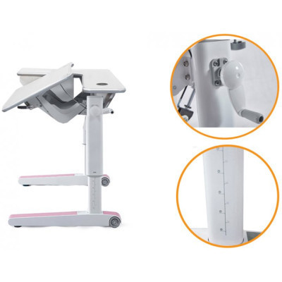 Парта Mealux Ergowood L Multicolor TG Energy (BD-810 TG/MC Energy)