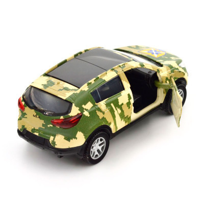 Машина TechnoDrive Автомодель серії Шеврони Героїв - Kia Sportage R - 56 ОМПБр (250362M)