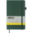 Книга записна Buromax Etalon 125x195 мм 96 аркушів в клітинку обкладинка зі штучної шкіри Зелена (BM.291160-04)