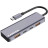 Концентратор Canyon hub DS-18 5in1 USB-C Grey (CNS-TDS18)