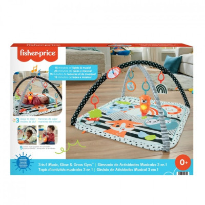 Дитячий килимок Fisher-Price ігровий центр 3-в-1 Веселі розваги (HBP41)