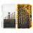 Набір свердл DeWALT по металу Black&amp;Gold HSS-G, 23 шт, кейс Tough Case (DT70729)