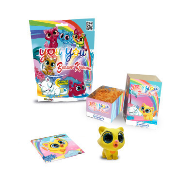 Фігурка #sbabam сюрприз You You - Веселкові кошенята (58/CN-2020)
